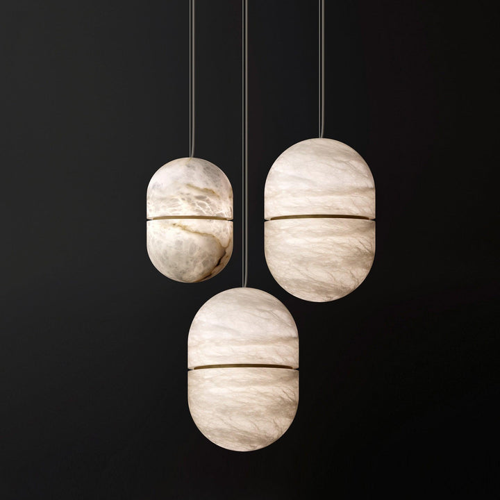YUM Alabaster Pendant Light | Modern Bathroom Fixture | Vinlighting | Vinlighting | Vinlighting