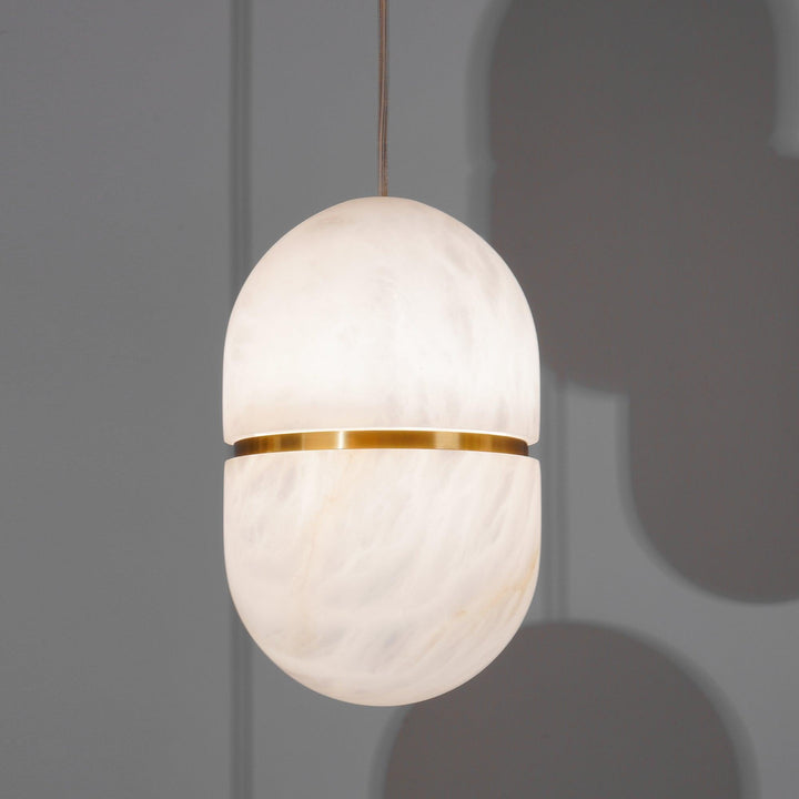 YUM Alabaster Pendant Light | Modern Bathroom Fixture | Vinlighting | Vinlighting | Vinlighting