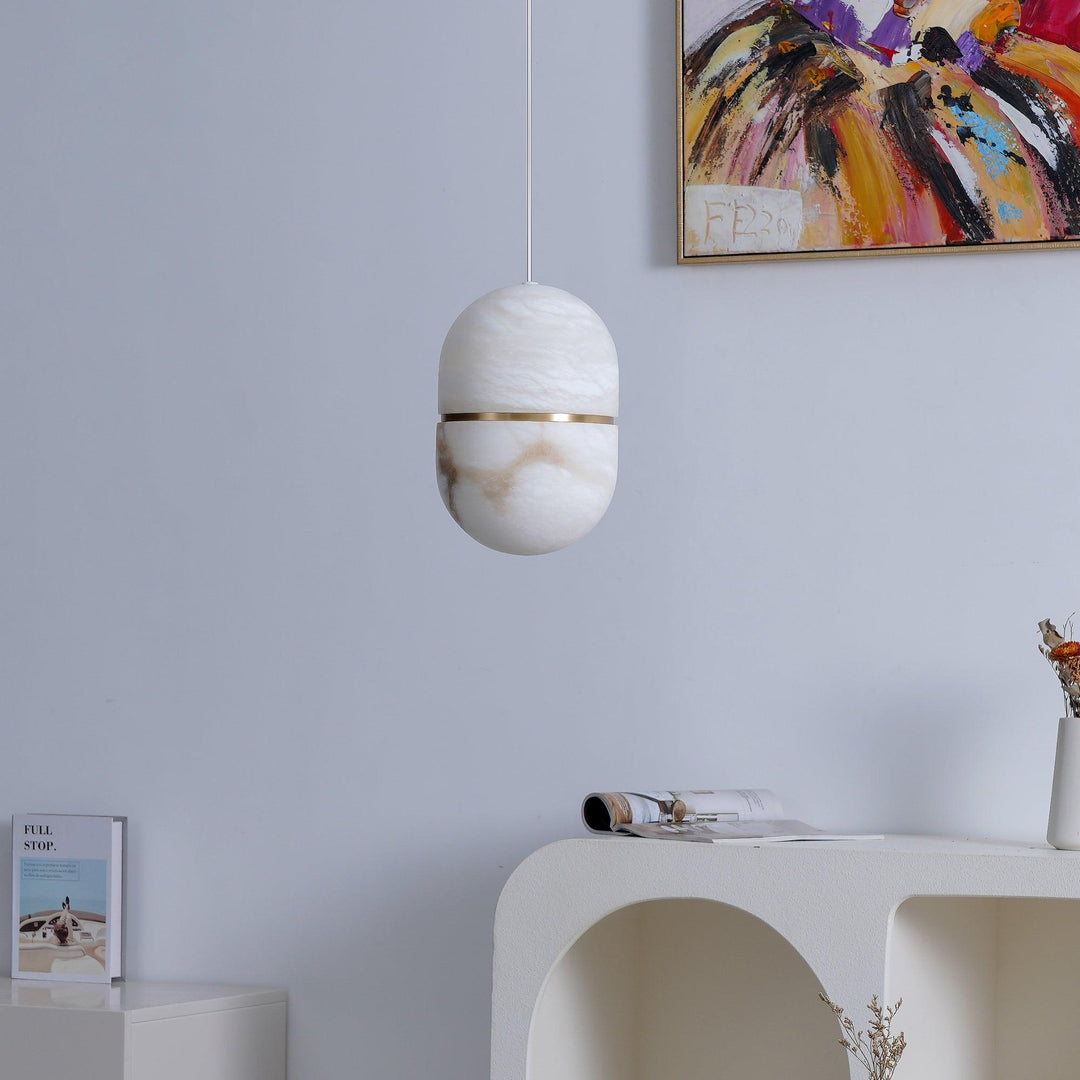 YUM Alabaster Pendant Light | Modern Bathroom Fixture | Vinlighting | Vinlighting | Vinlighting