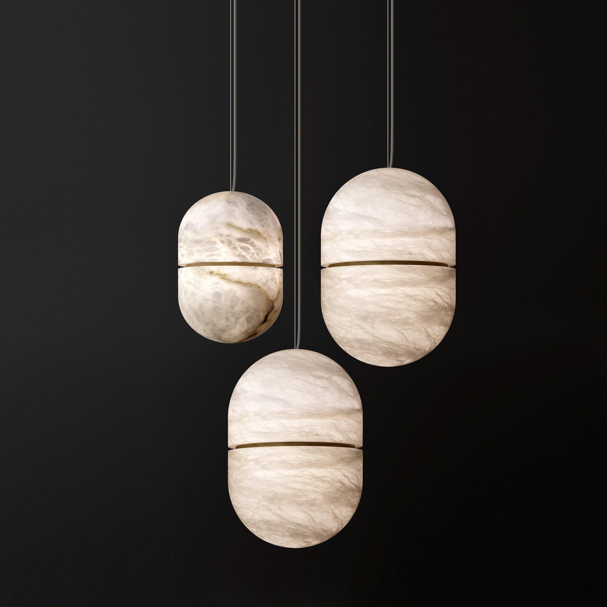 YUM Alabaster Pendant Light - Vinlighting