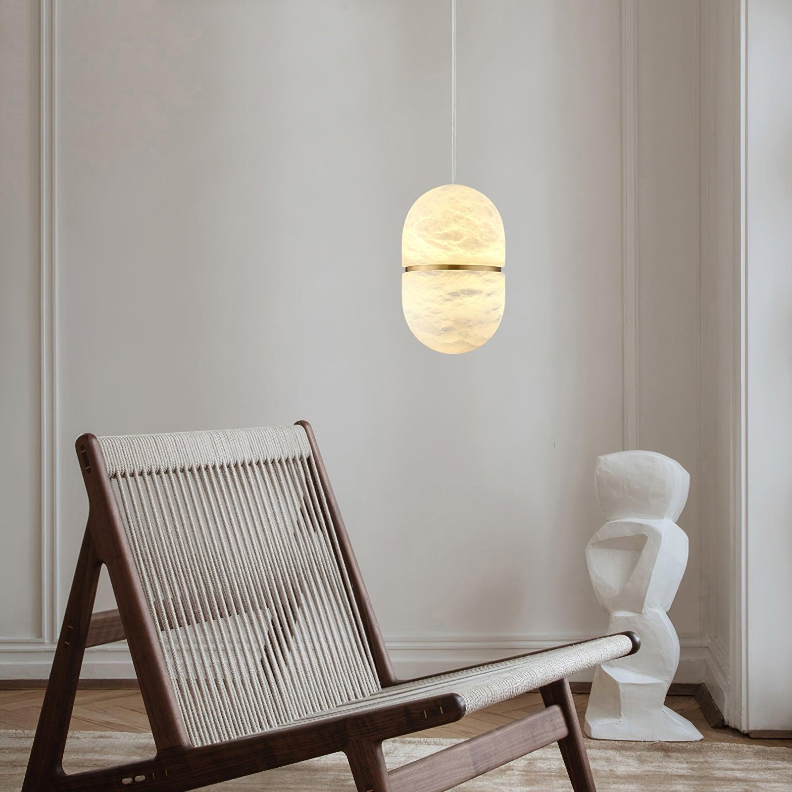 YUM Alabaster Pendant Light - Vinlighting