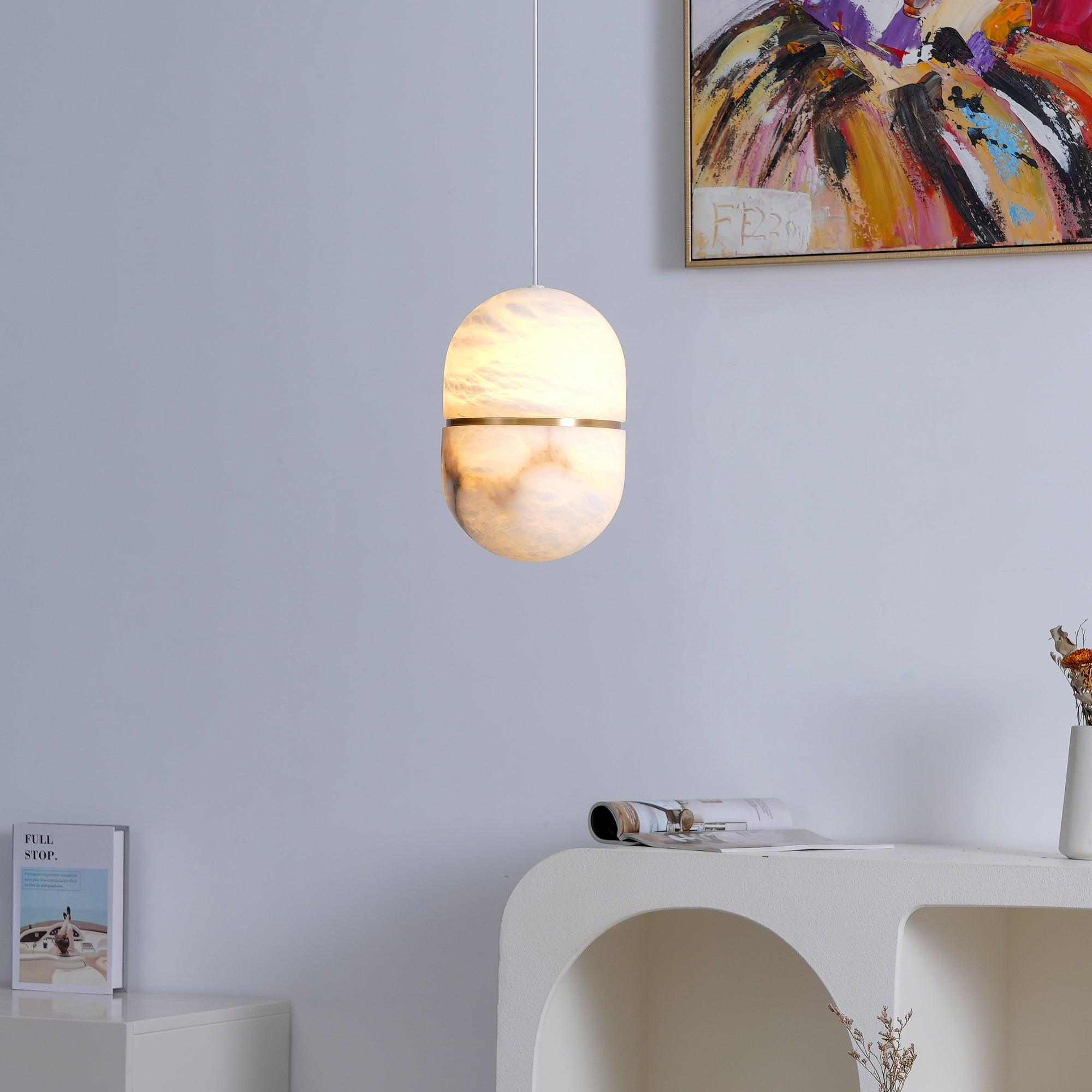 YUM Alabaster Pendant Light - Vinlighting