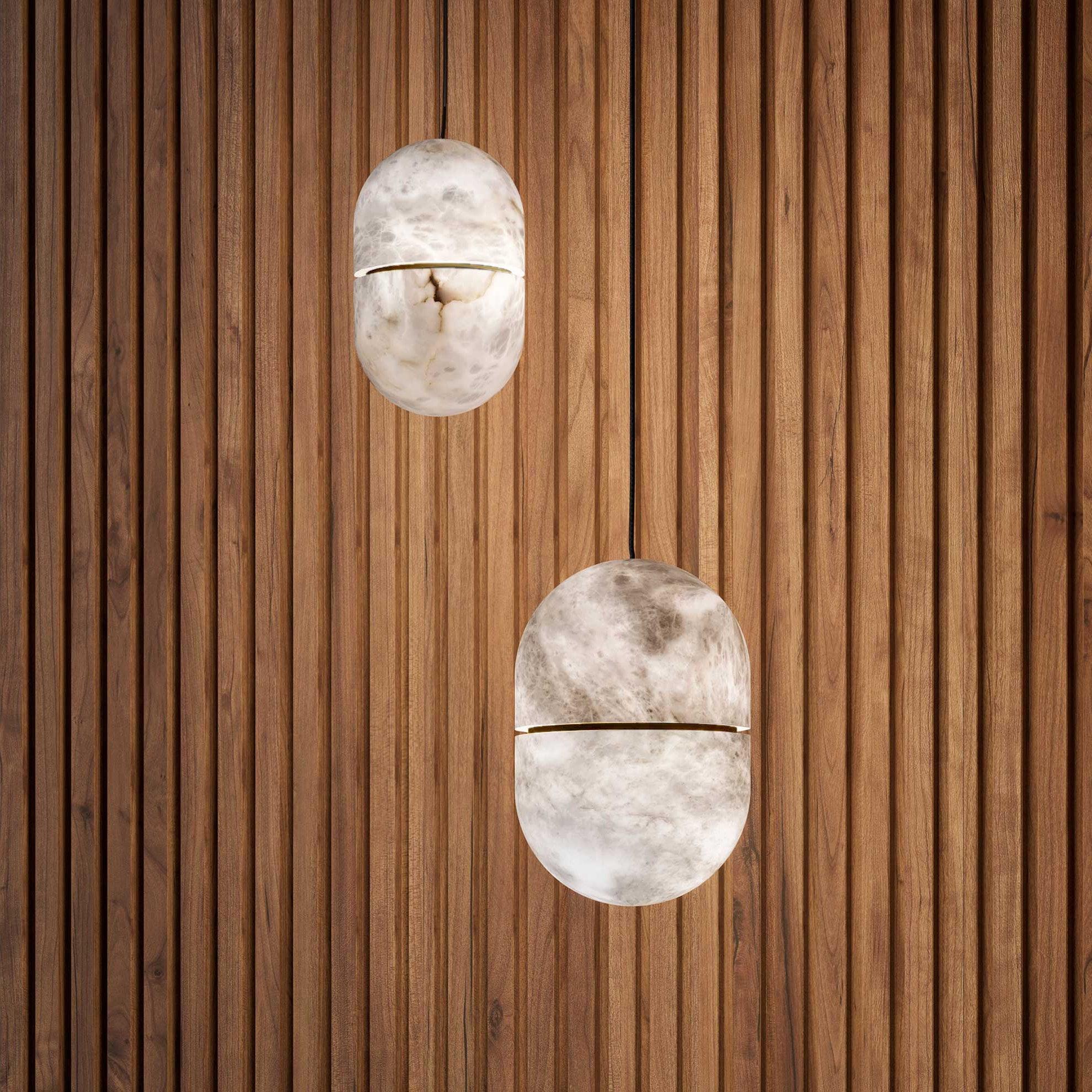 YUM Alabaster Pendant Light - Vinlighting